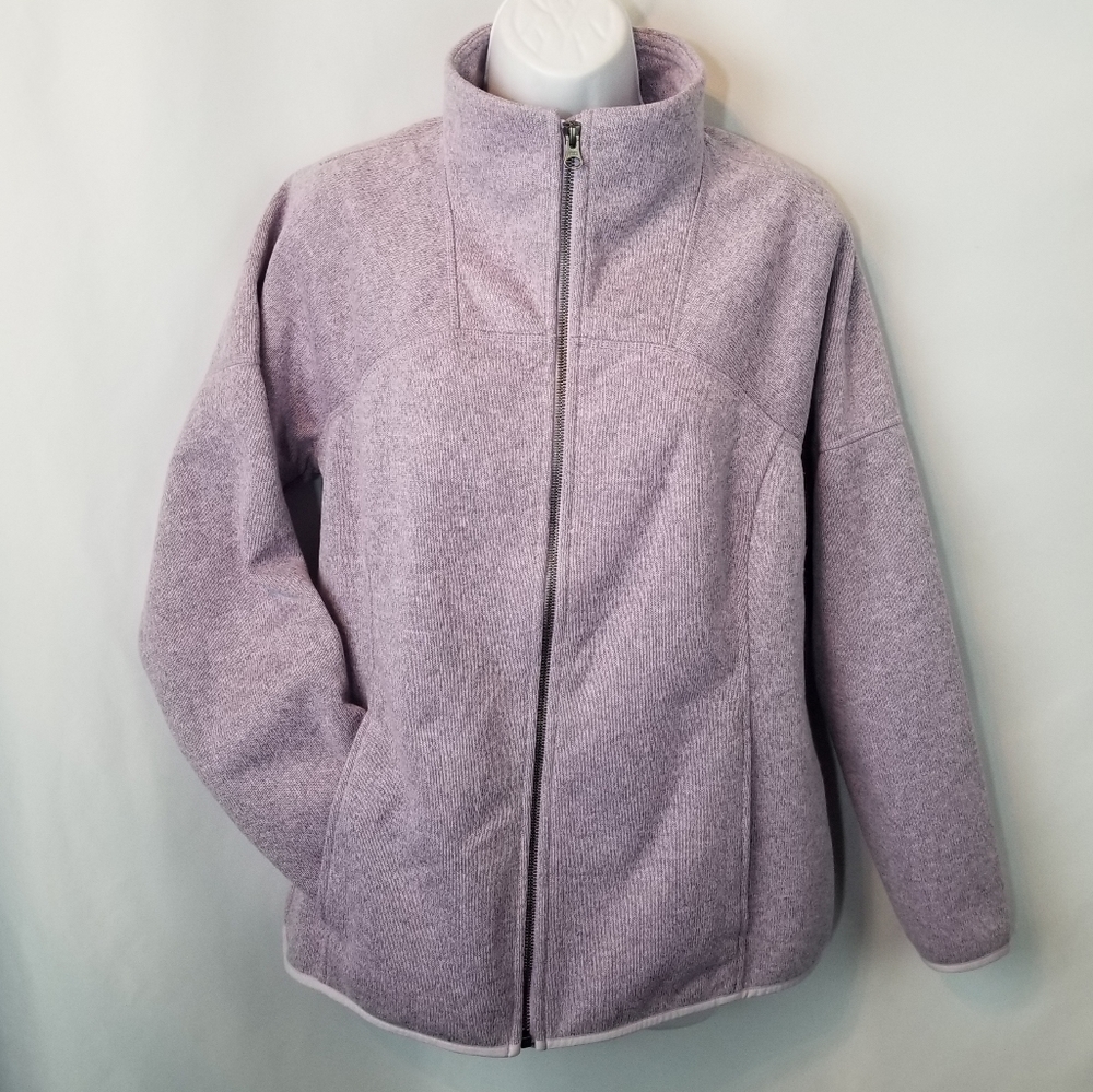 L. L. Bean Purple Zipper Jacket - image 1